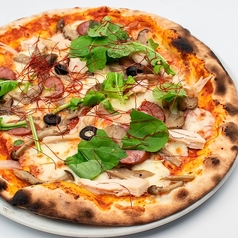 いわい鶏とピリ辛チョリソーのディアボロ風