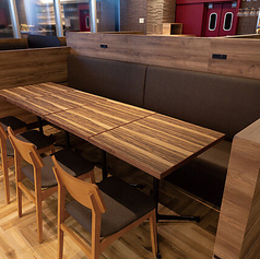 最大8名様でご利用いただけるお席もございます。