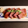 料理メニュー写真&nbsp;長崎和牛のハツ刺し