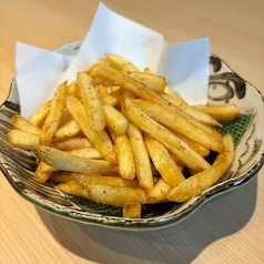 鰹だし香るポテトフライ