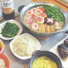 韓国家庭料理 豚ならのコース写真
