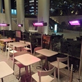 当店の屋根付きテラス席には、冬季はヒーター・夏季は冷風機を完備！季節を問わずにご利用いただけます。