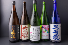 お料理と合わせて楽しみたい、厳選の日本酒。