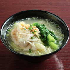 鶏むね肉と葱入りあっさり麺