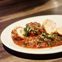 地鶏の香草パン粉焼き
