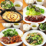 ランチメニューが豊富！昼からお酒もOK！