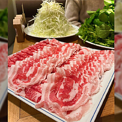 豚かつ あもんのコース写真