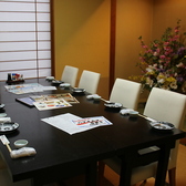 8名様までの床の間付の完全個室