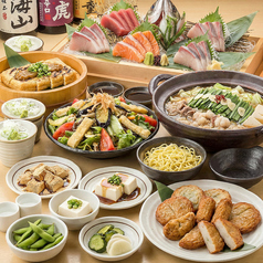 越後の海鮮とお肉 八海山 hakkaisan 新潟駅前店のコース写真