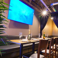 【大型モニター】試合観戦やサプライスに◎