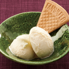バニラアイス