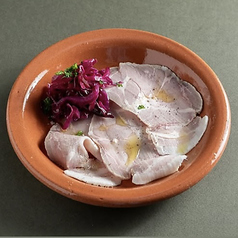 自家製豚肩ロースハムの写真