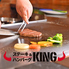 ステーキ＆ハンバーグ KING キングのロゴ