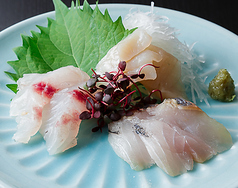 お刺身の盛り合わせ3種