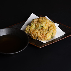葱のかき揚げ ～おでん出汁で～