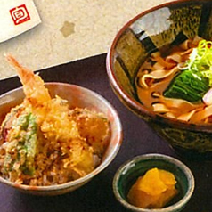 選べる麺とミニ天丼セット
