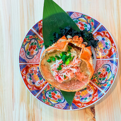 蟹味噌の甲羅焼き1個