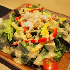 アボえびたっぷりサラダ