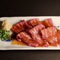料理メニュー写真&nbsp;長崎和牛のツラミ刺し