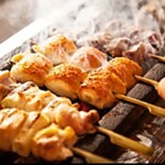 はかた地鶏おまかせ焼き鳥5本