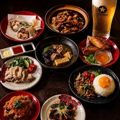 SLOWJAM GARAGE Singaporean cuisine スロージャム ガレージ シンガポール クイジーンのコース写真