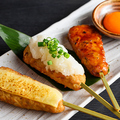 料理メニュー写真&nbsp;炭火つくね串お任せ3種盛り