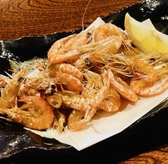 川海老の唐揚げ