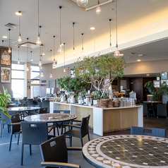 神戸の景色が一望できるフロア