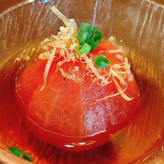 ひんやり美味しい トマトのお浸し