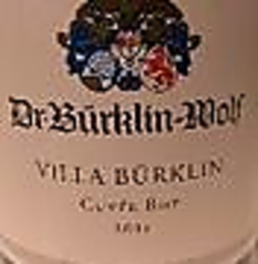 Dr.ヴィラ ビュルクリン キュベ ロート