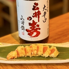 丸ごと明太子の天ぷら
