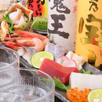 鮮魚と旬菜で季節の味覚を堪能！各種宴会やお祝いの場面にワンランク上の一品料理をお楽しみください