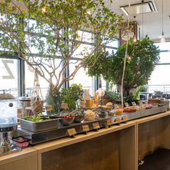 神戸の景色が一望できるフロア