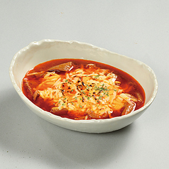濃い～！もつ煮 焼きチーズのせ