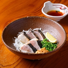 さわらのたたき　～自家製ポン酢～