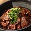 料理メニュー写真 牛カルビ丼(並)