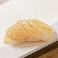 熟成したお魚の旨味が贅沢に詰まったお寿司。