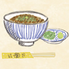 二杯目はネギとワサビの薬味を散らして