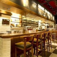 カジュアルなビヤホールを楽しむ♪