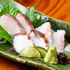 瀬戸内の鮮魚 お造り3種盛り合わせ