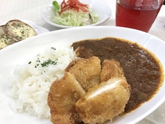 チキンカツカレーセット