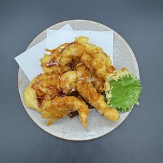 鶏天あまだれぶっかけ