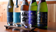 季節や料理に合わせた日本酒をセレクション♪