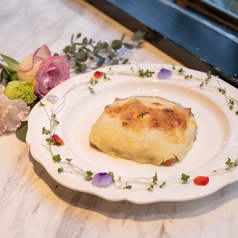 ハム&チーズのホットサンド