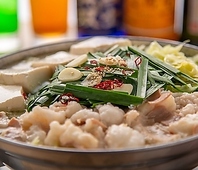 寒い時期にピッタリ！もつ鍋のご用意！コラーゲン豊富！