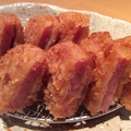 料理メニュー写真 厚切りハムカツ