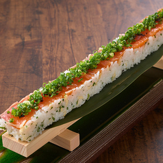 信州サーモン ロング寿司