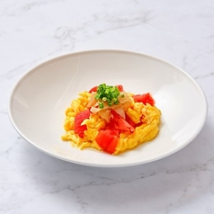 フカヒレとトマトの極上ふわふわ玉子