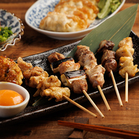 炭の香りと鶏の旨みを堪能！当店こだわりの焼き鳥