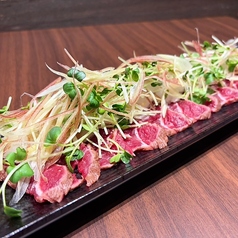 牛タタキ薬味おろしポン酢